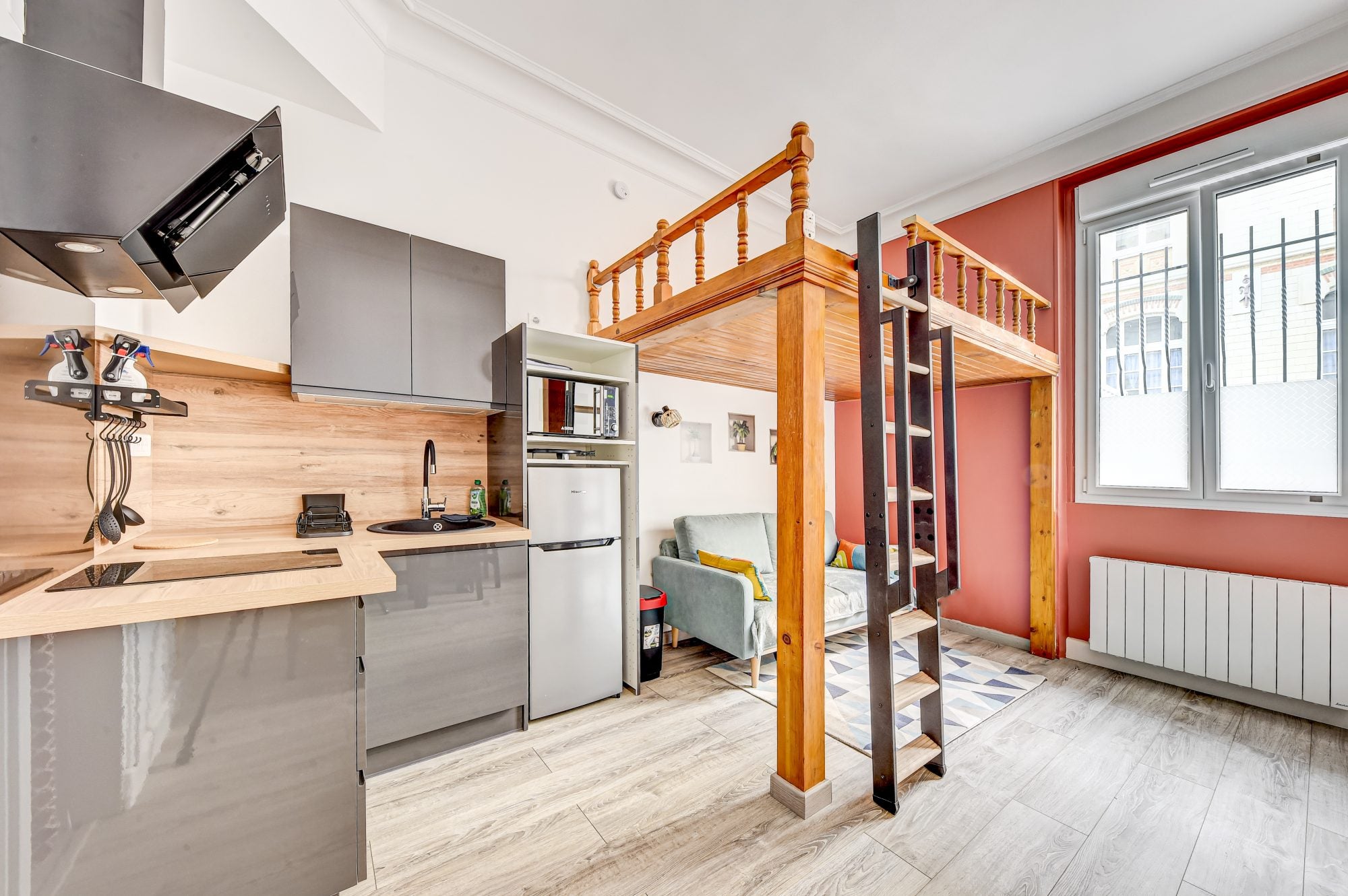 Flat Rue Jean François Lépine in Paris