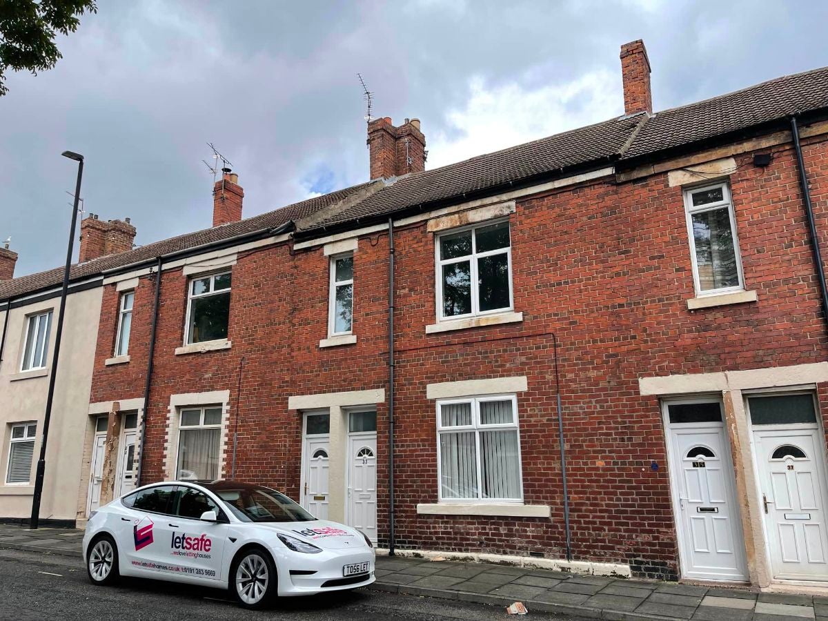 Flat Silkey's Lane in North Tyneside