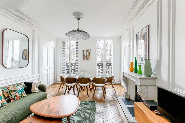 Flat Boulevard Beaumarchais in Paris