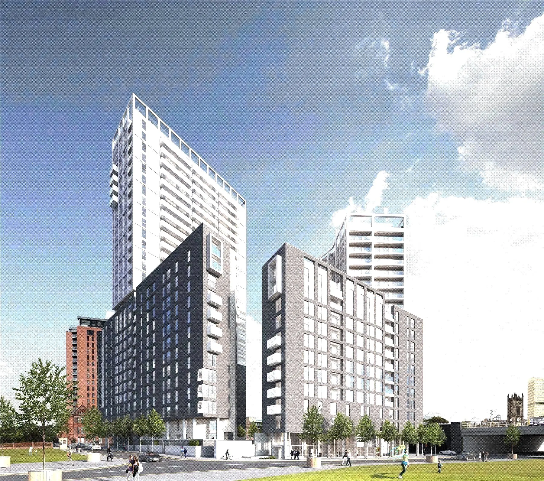 Flat Greengate in Salford