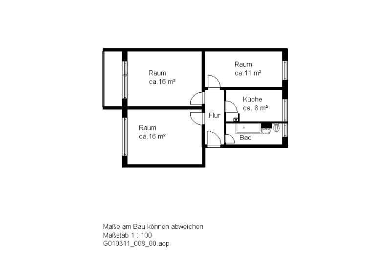 Wohnung Kattowitzer Straße in Halle (Saale)