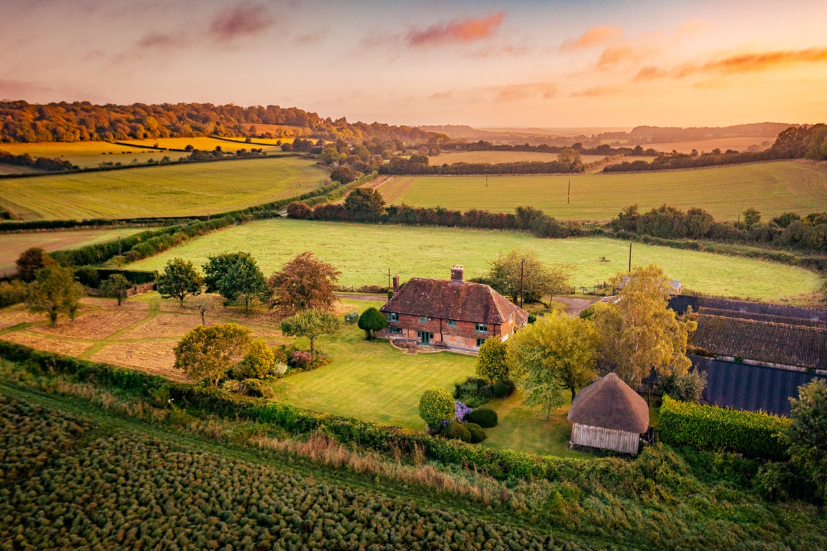 House Ropley Road in East Hampshire