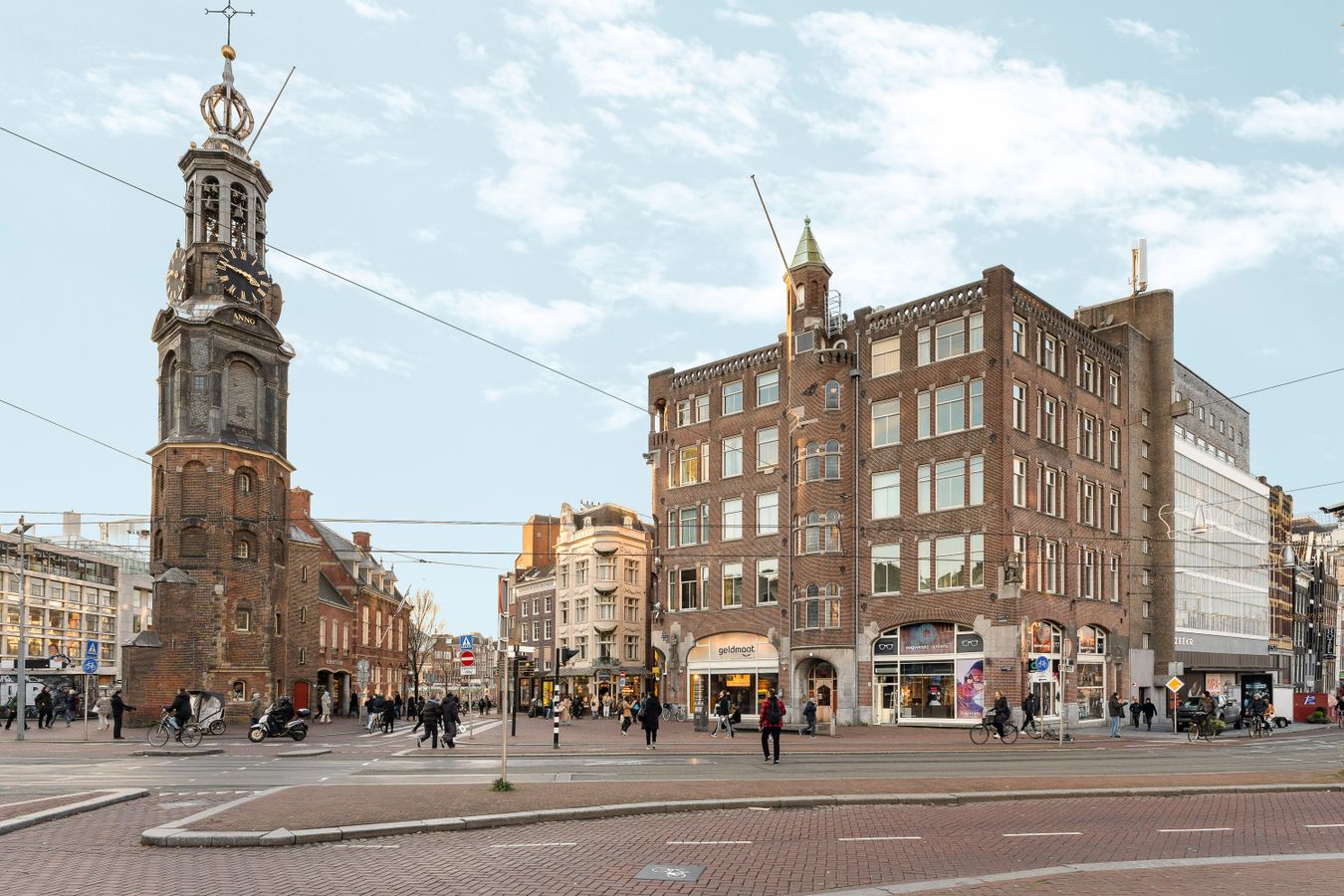 Appartement Muntplein in Amsterdam