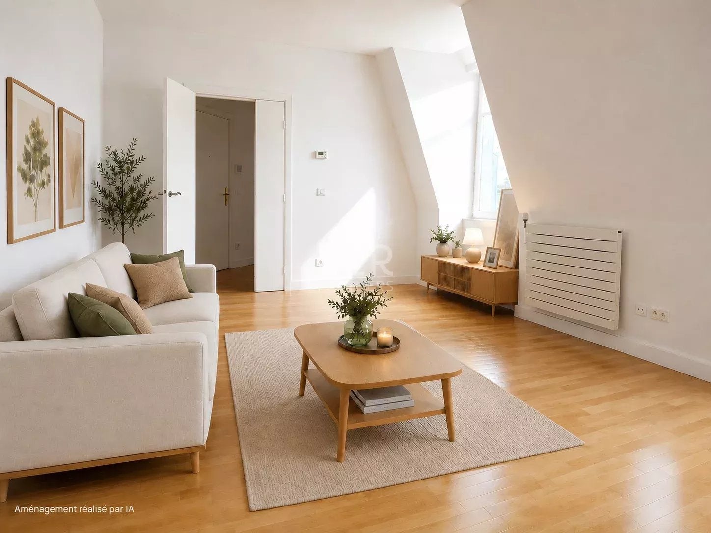 Flat Square Édouard VII in Paris