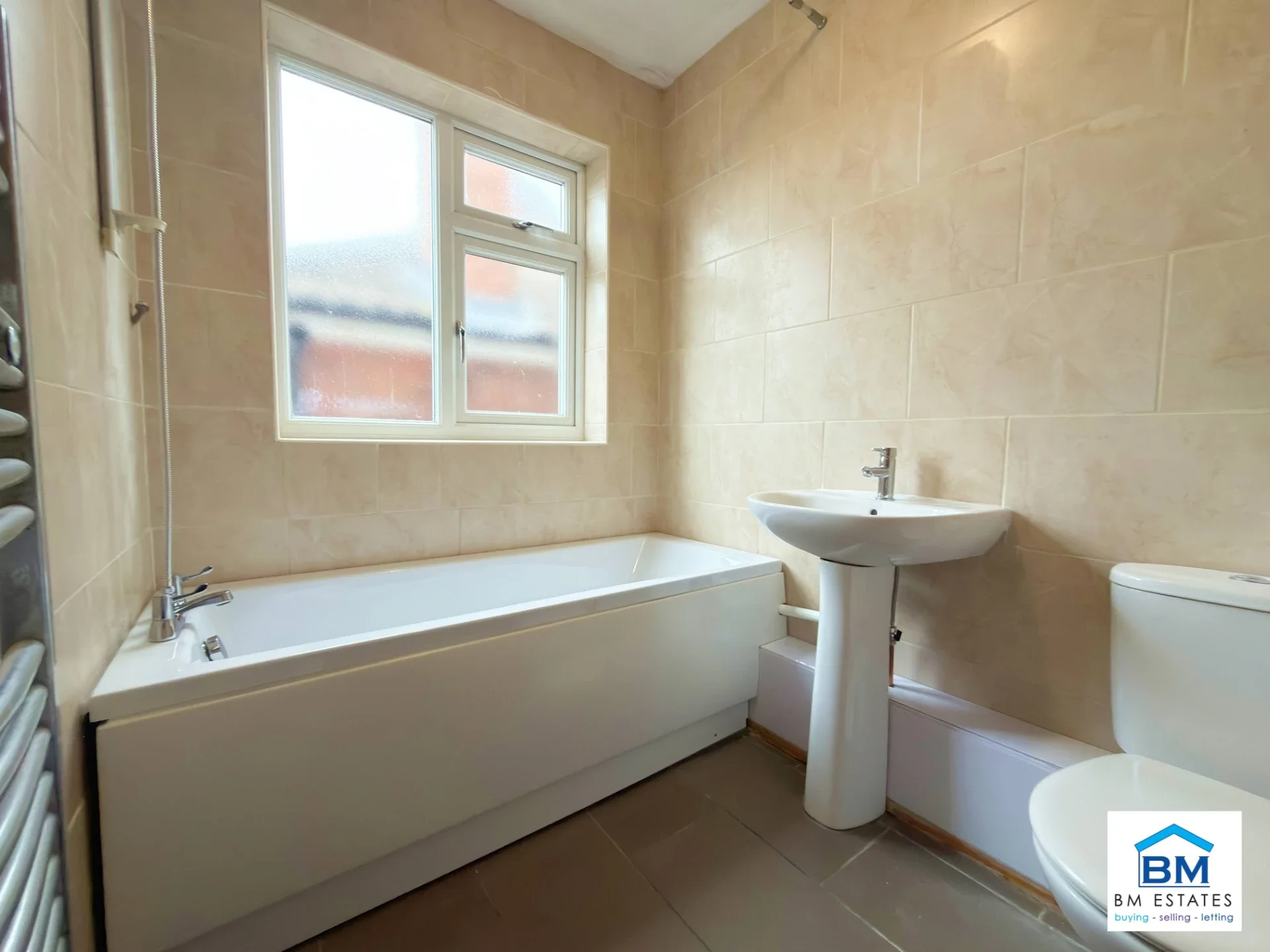 Flat Clumber Road in Leicester