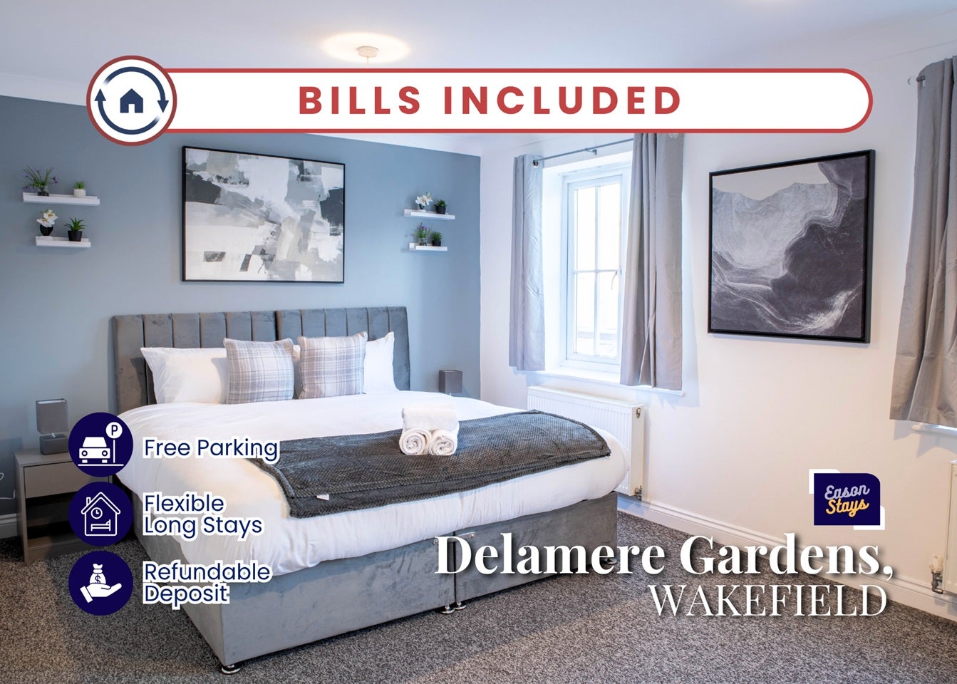 House Delamere Gardens in Wakefield
