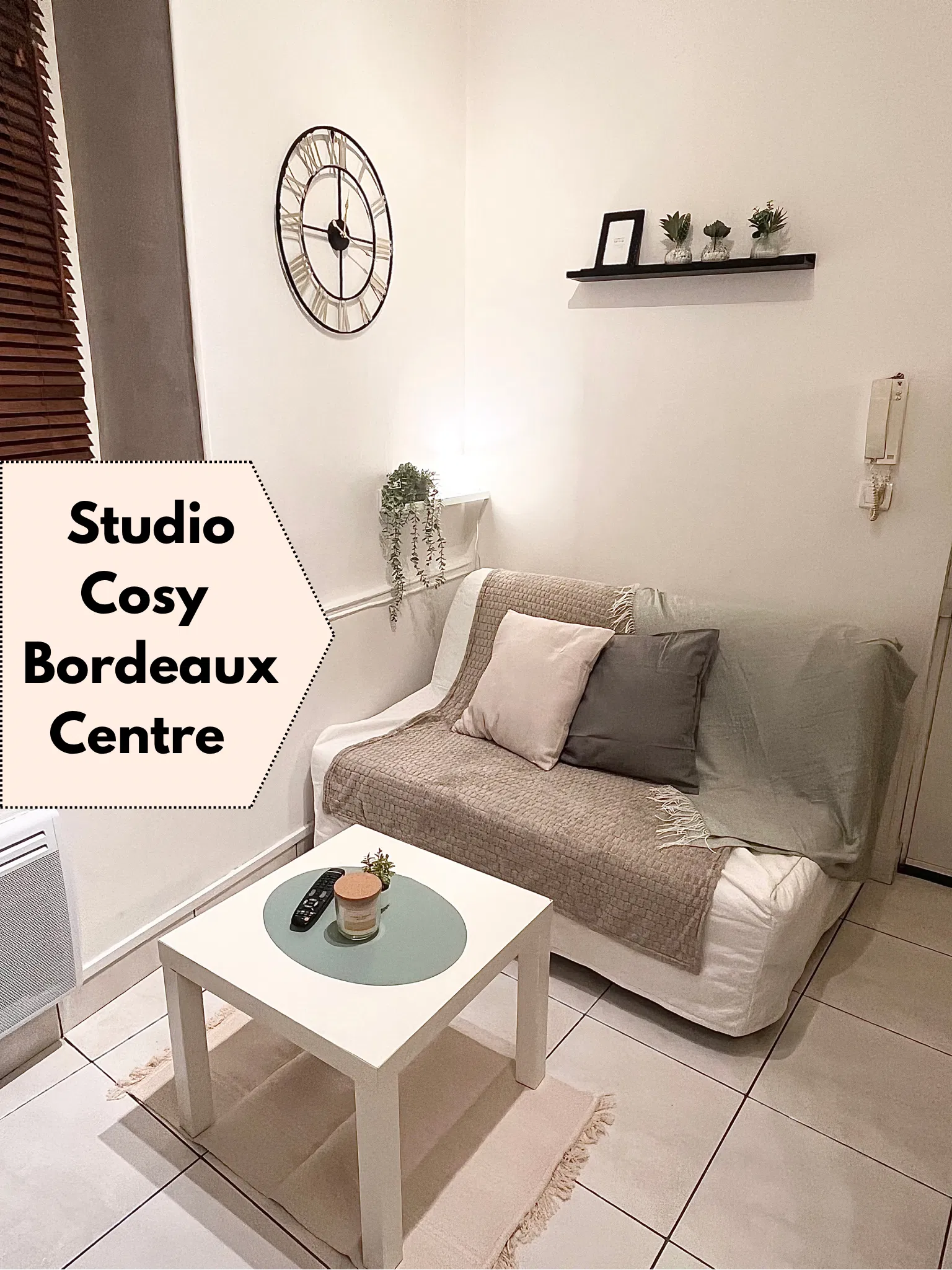 Chambre Rue Robert Caumont à Bordeaux