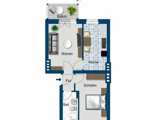 Wohnung Cracauer Straße in Magdeburg