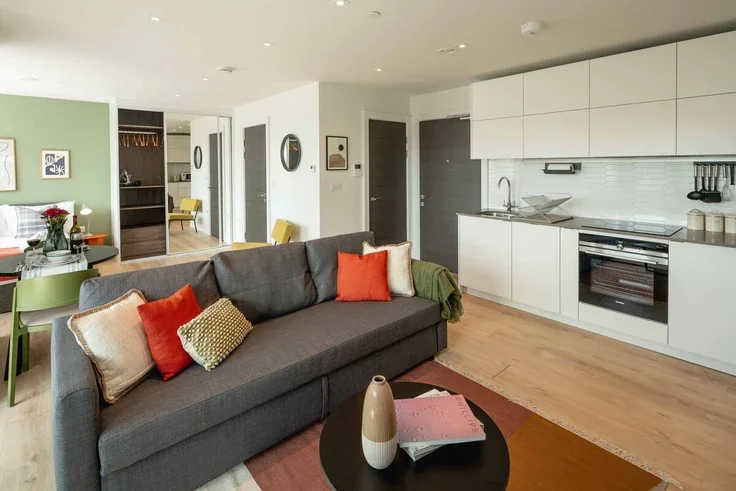 Flat North End Road in Greater London