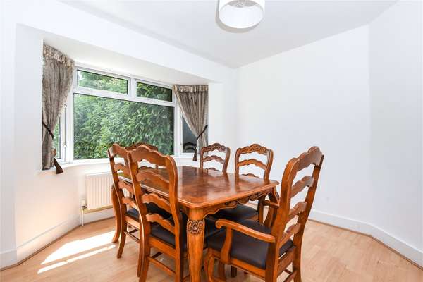 House Sandhills Lane in Borough of Runnymede