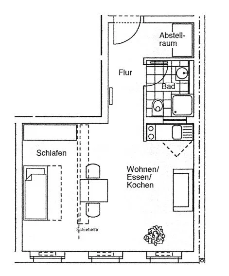 Wohnung Moritzstraße in Zwickau