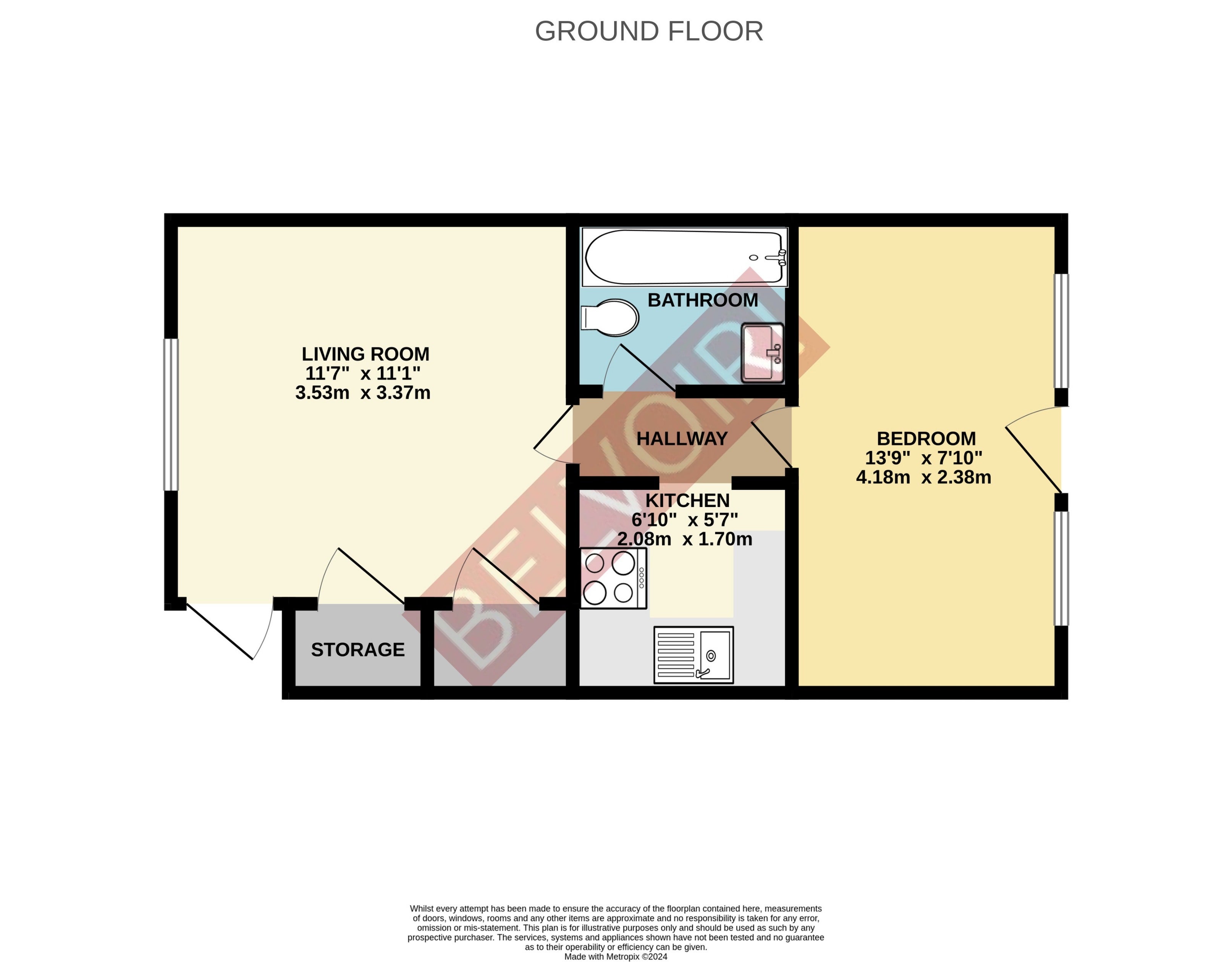 Flat Middlefield in Welwyn Hatfield