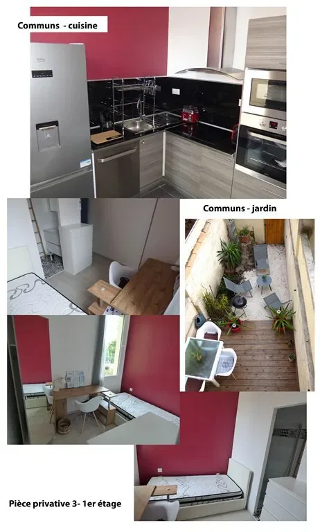 Chambre Impasse des Violettes à Avignon