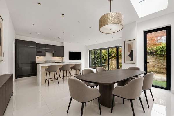 House Belsize Road in Greater London