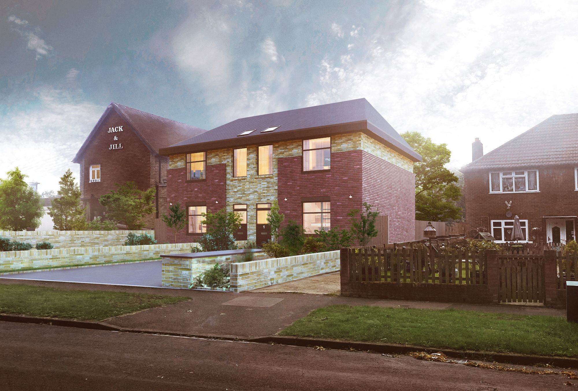 House Grove Lane in Greater London