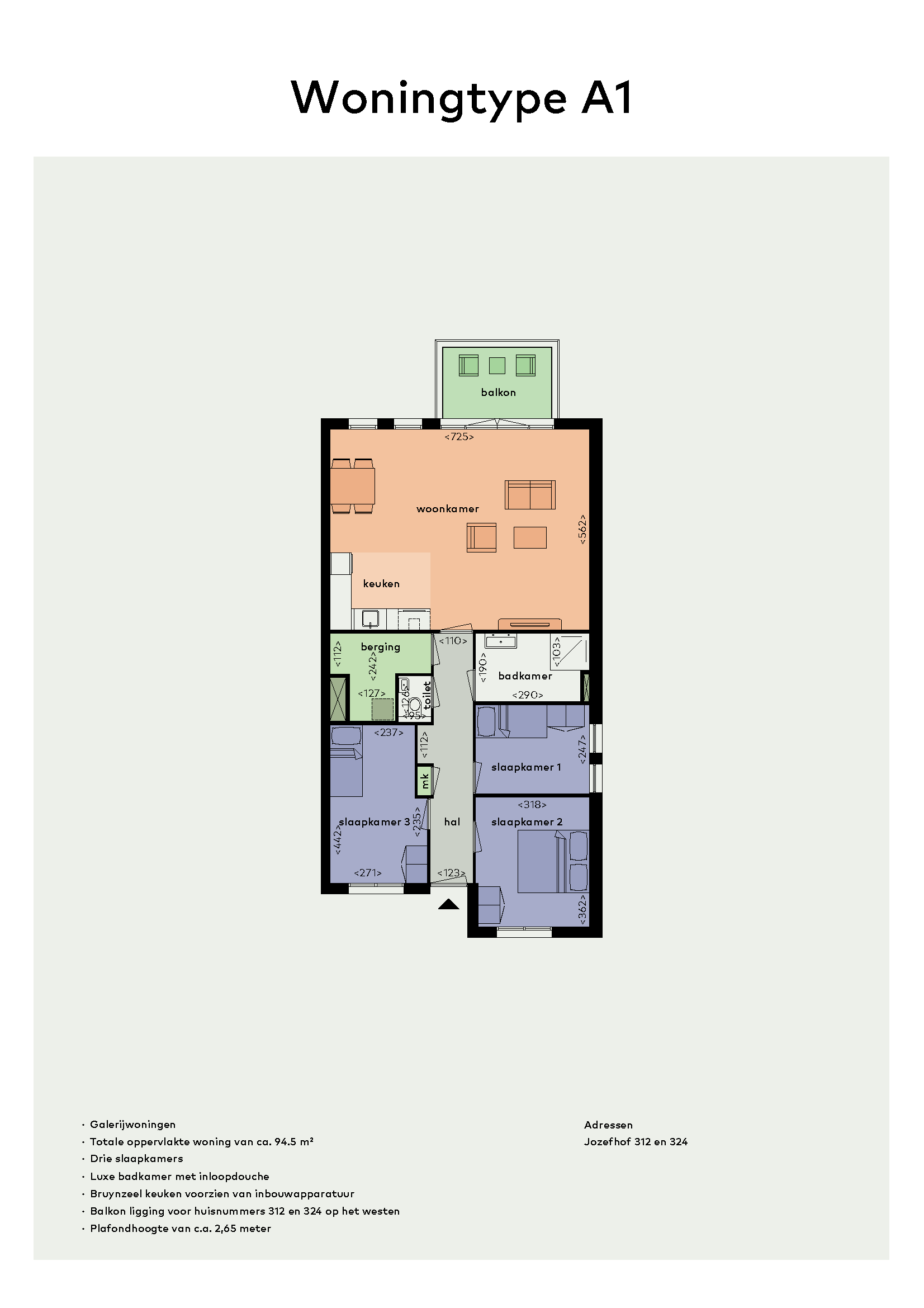 Appartement Jozefhof 312 in Gouda