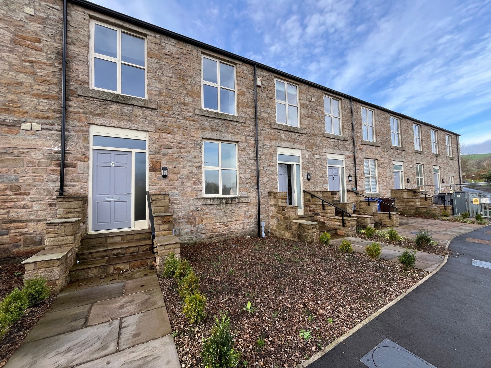 House Heights Lane in Borough of Pendle