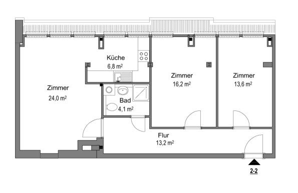 Wohnung Eisenbahnstraße in Eberswalde