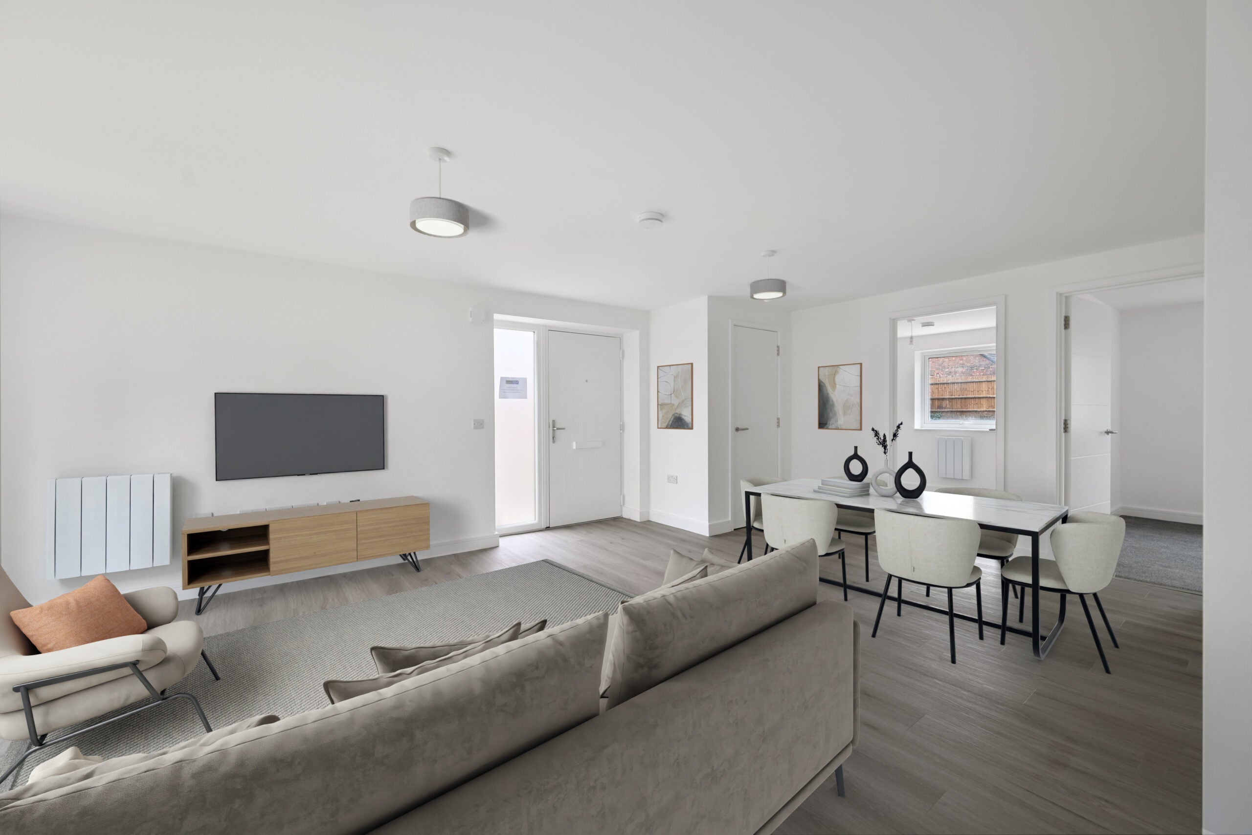 Flat Swain Court in Peterborough