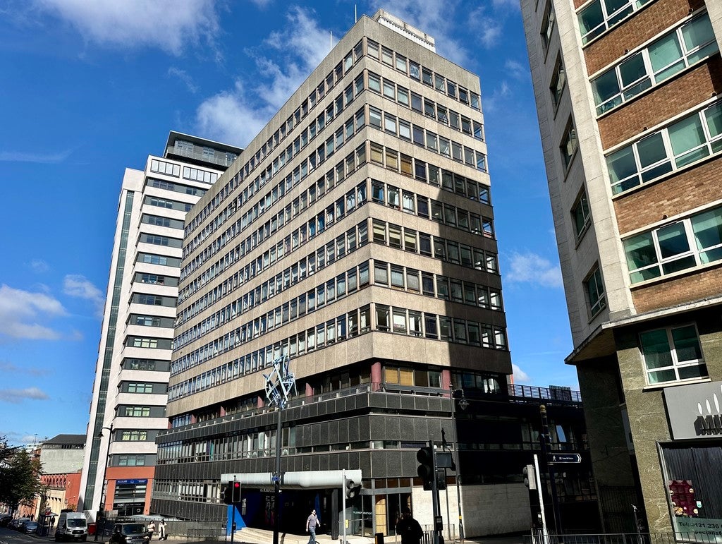 Flat Newhall Street in Birmingham