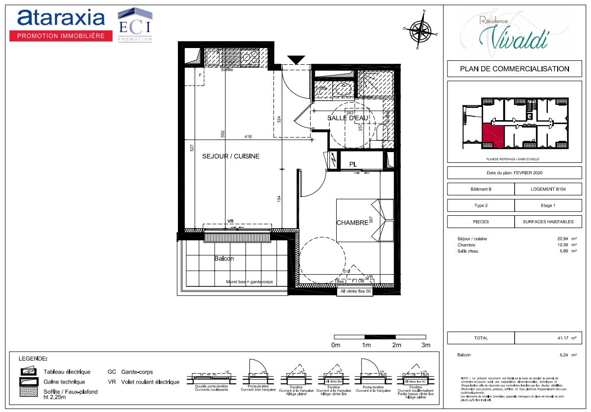 Flat Rue des Bordiers in Tours