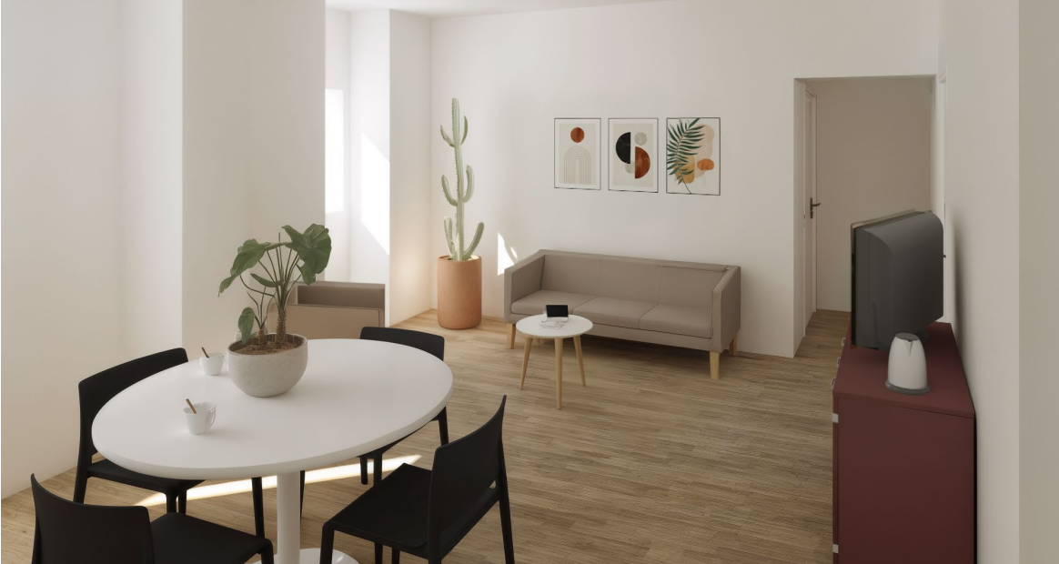 Flat Rue Saumaise in Dijon