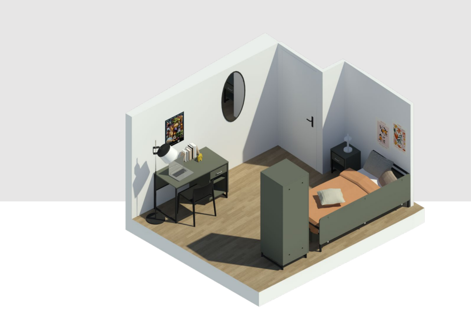 Flat Rue Saumaise in Dijon