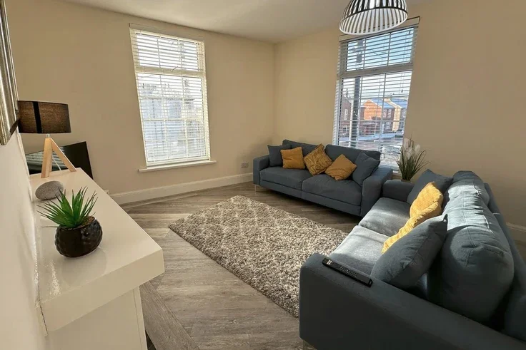 Flat Pharos Street in Borough of Wyre