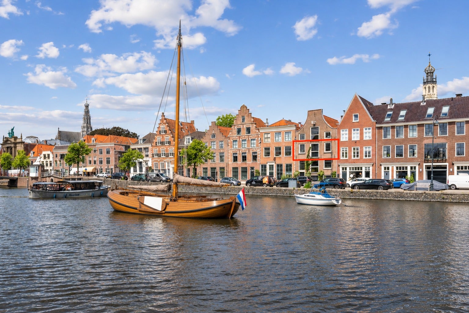 Appartement Donkere Spaarne 46 C in Haarlem