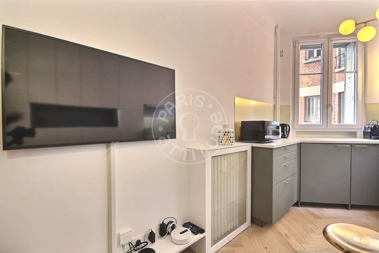 Flat Rue des Entrepreneurs in Paris