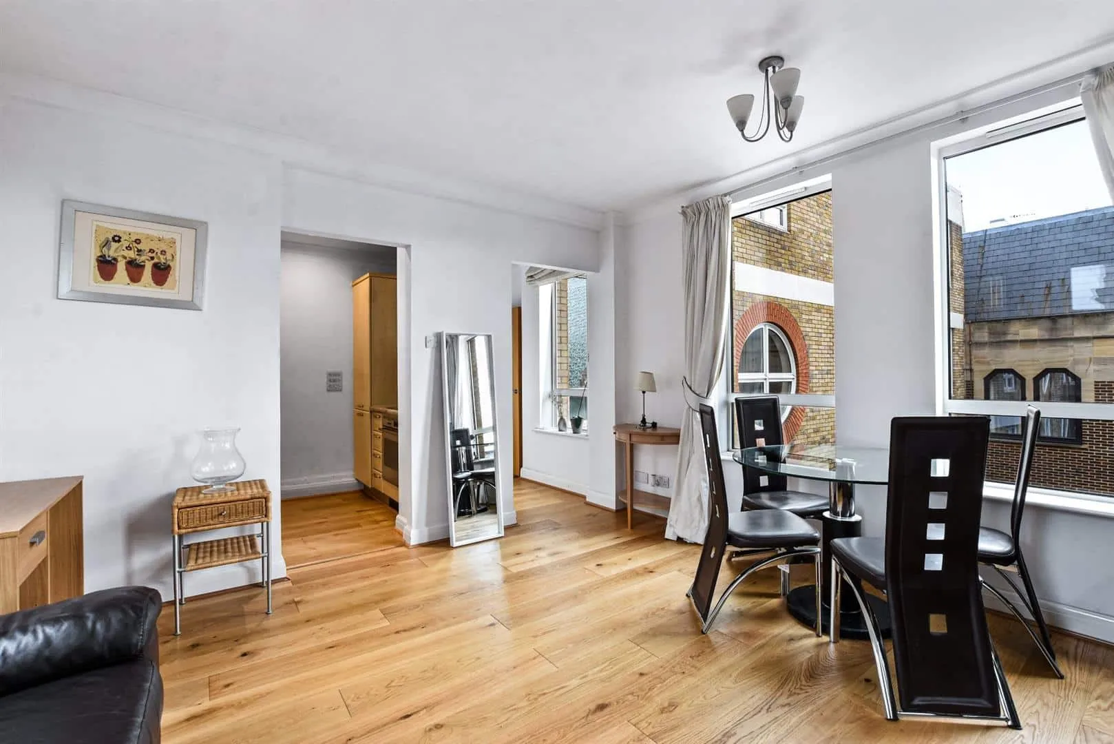 Flat Botolph Lane in City of London