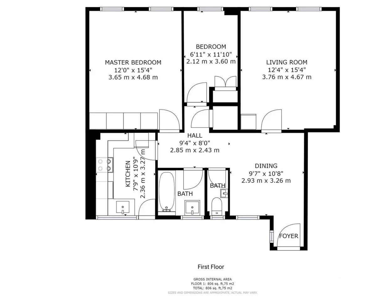 Flat Fulham Road in Greater London