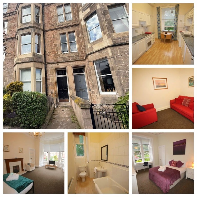 Flat Warrender Park Road in Edinburgh