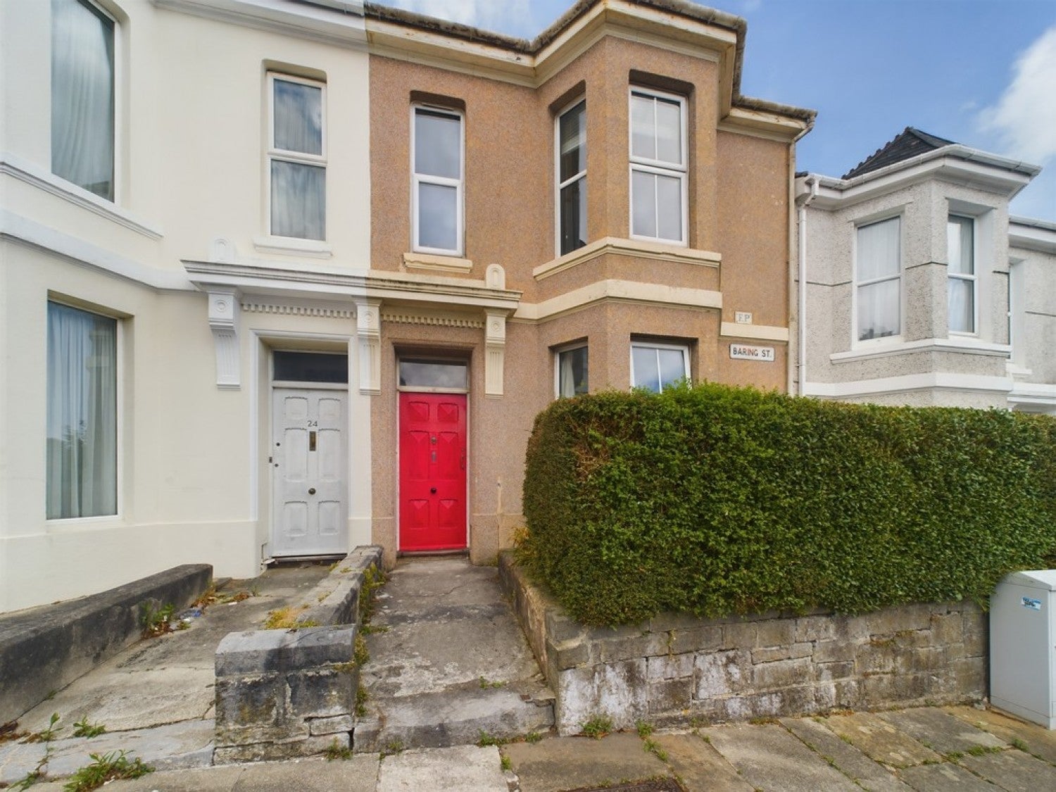 House Baring Street in Plymouth