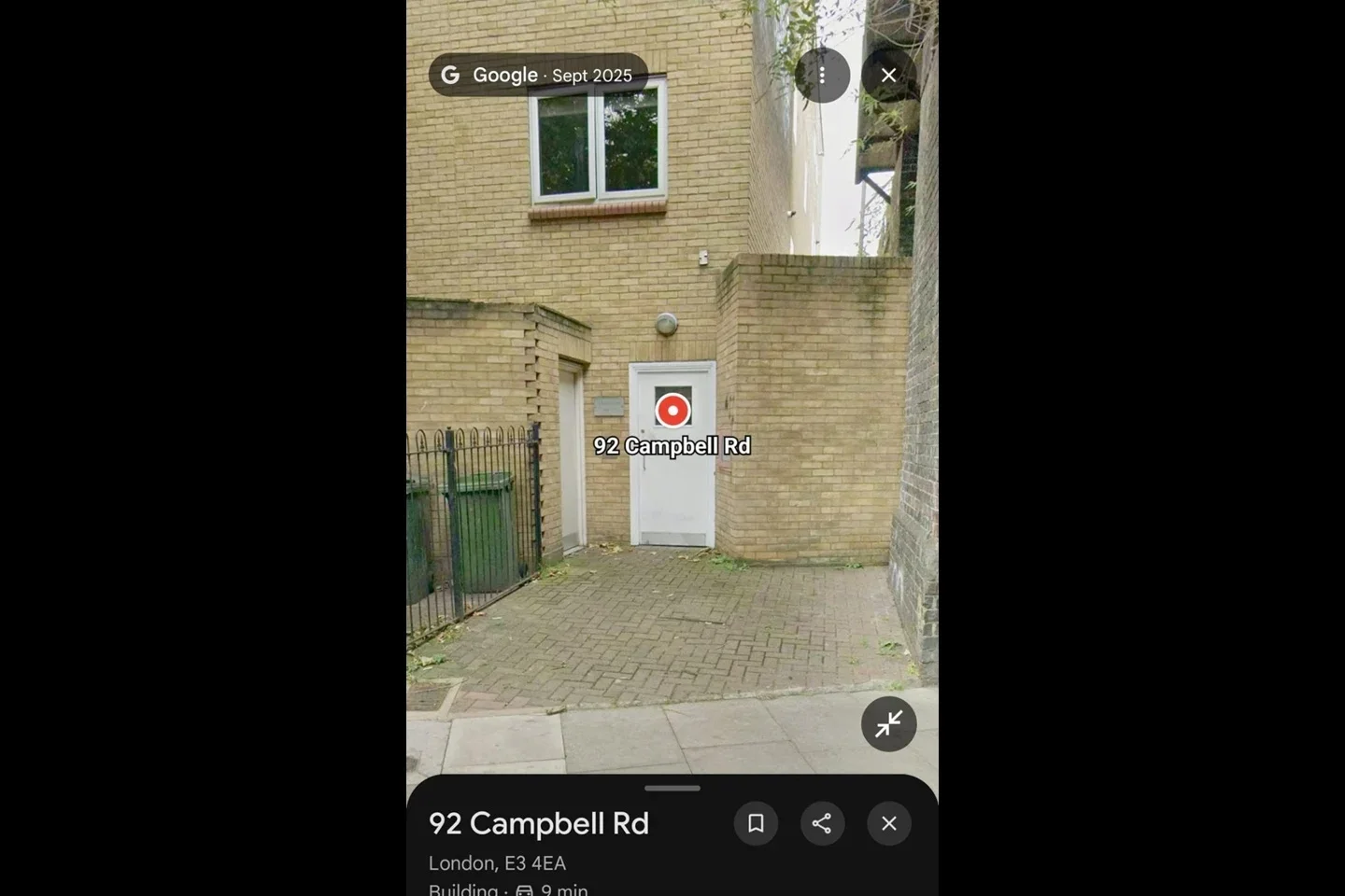 Flat Campbell Road in Greater London
