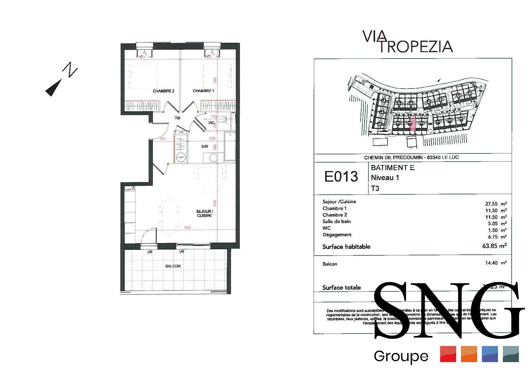 Appartement Draille de Litou à Le Luc