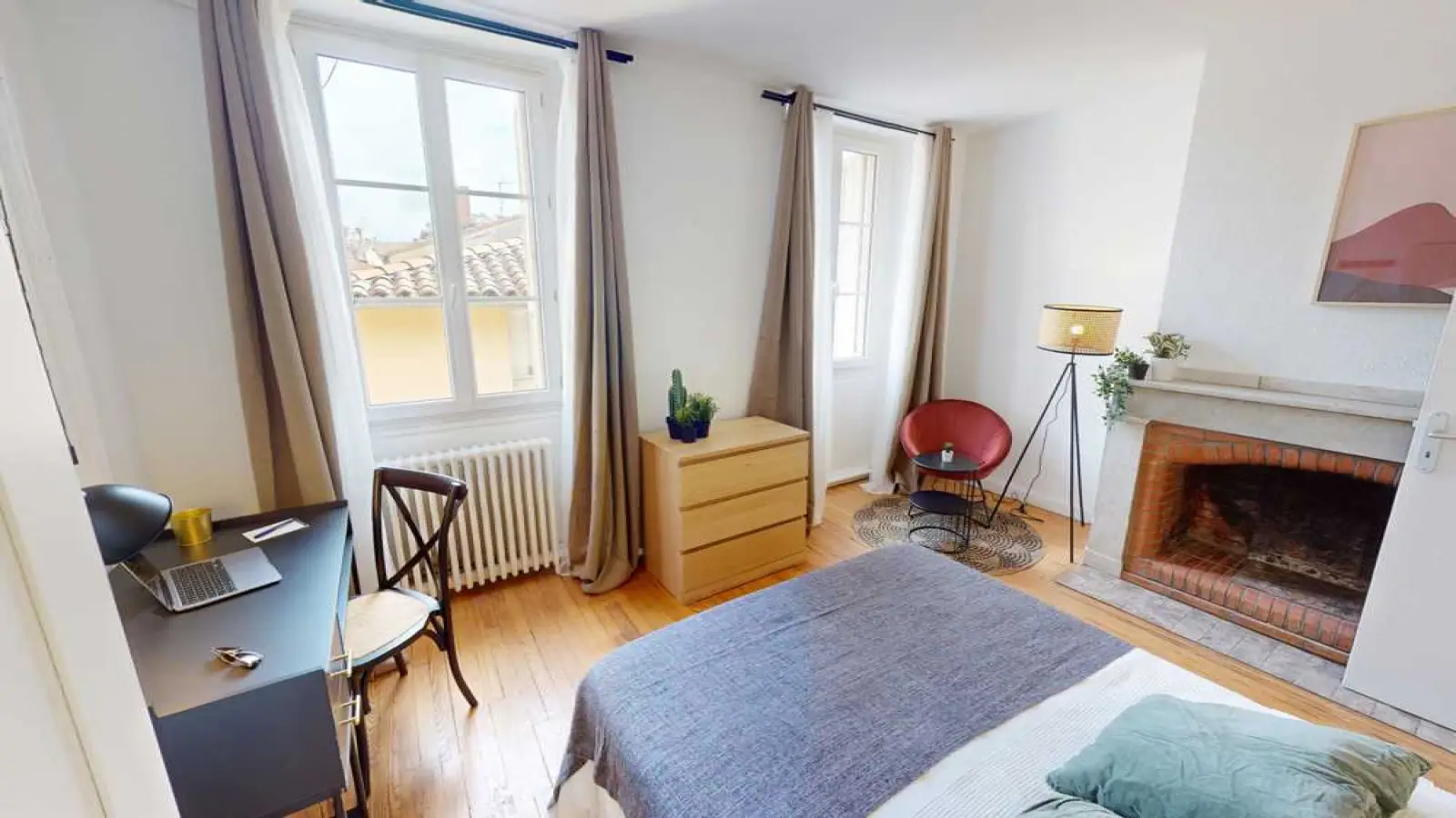 Chambre Rue du May à Toulouse