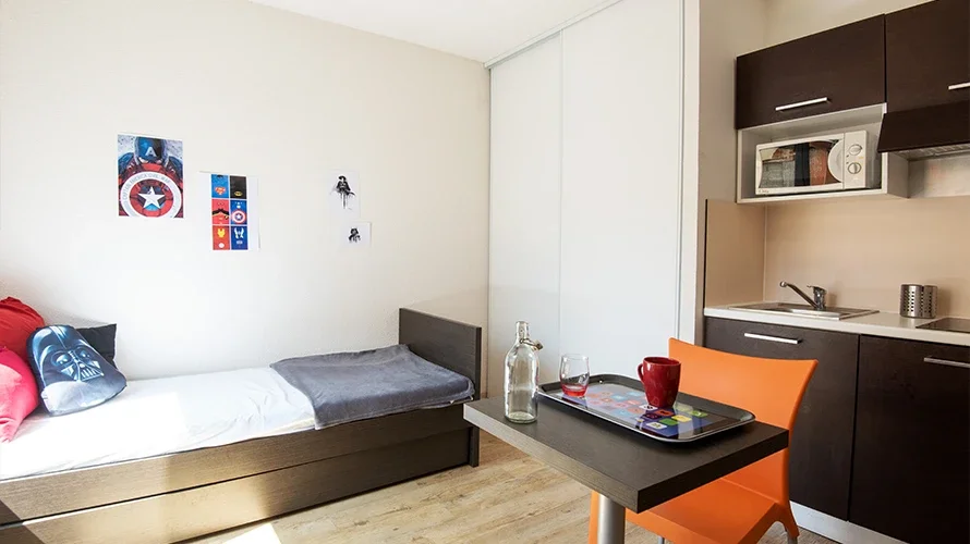 Chambre Rue Montesquieu à Lyon