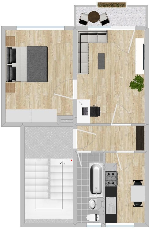 Wohnung Poppitzer Straße in Riesa
