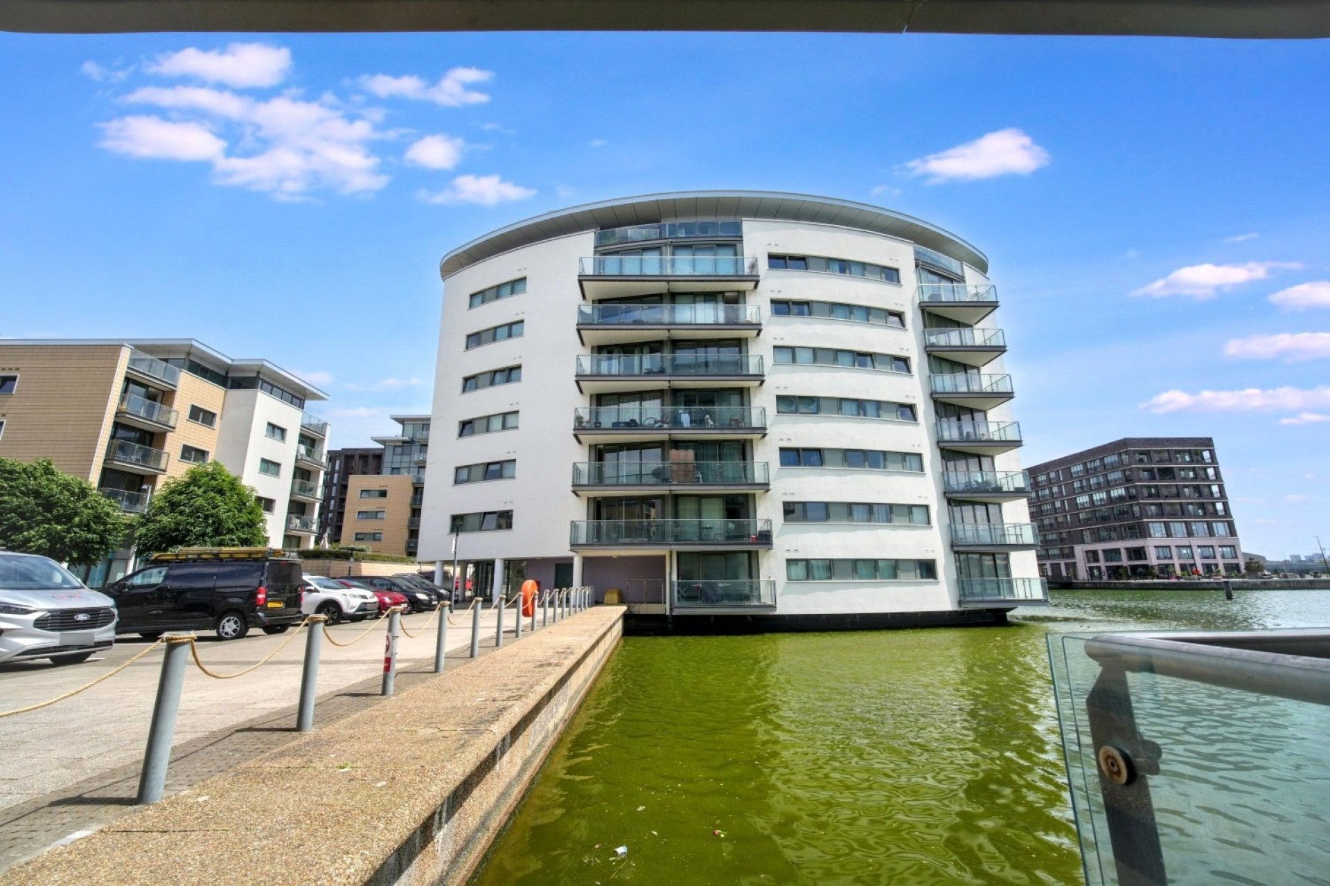 Flat Albert Basin Way in Greater London