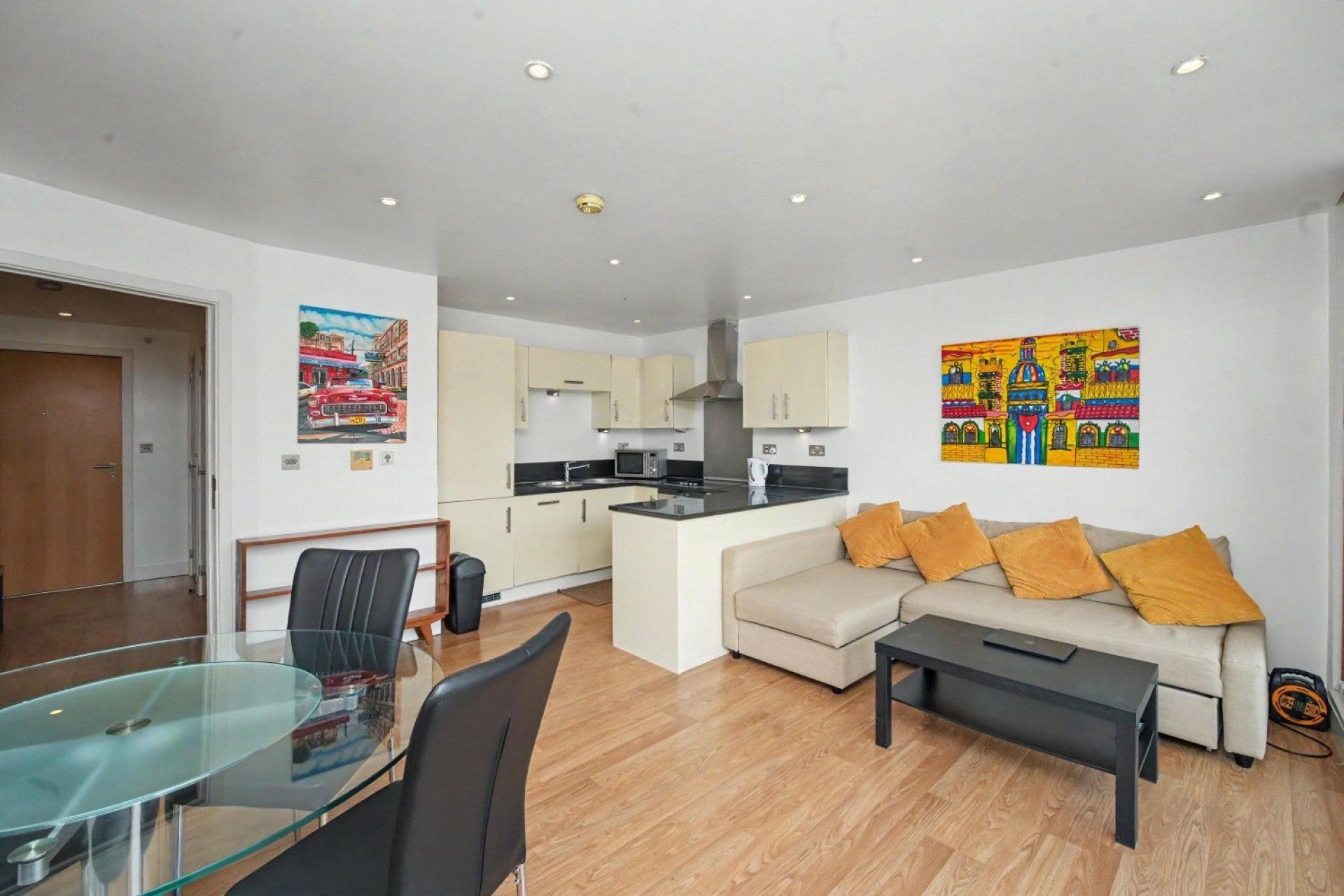 Flat Albert Basin Way in Greater London