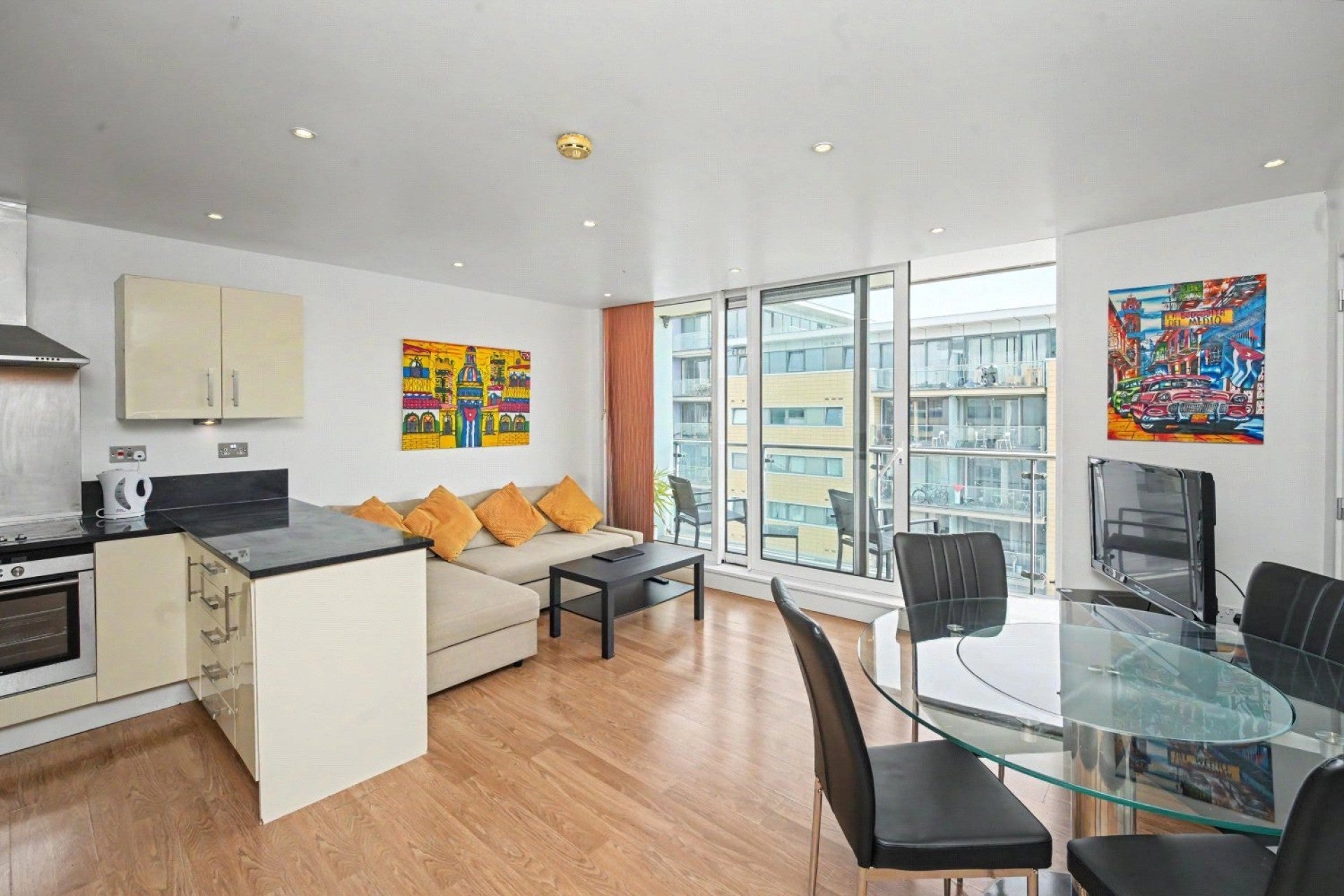 Flat Albert Basin Way in Greater London