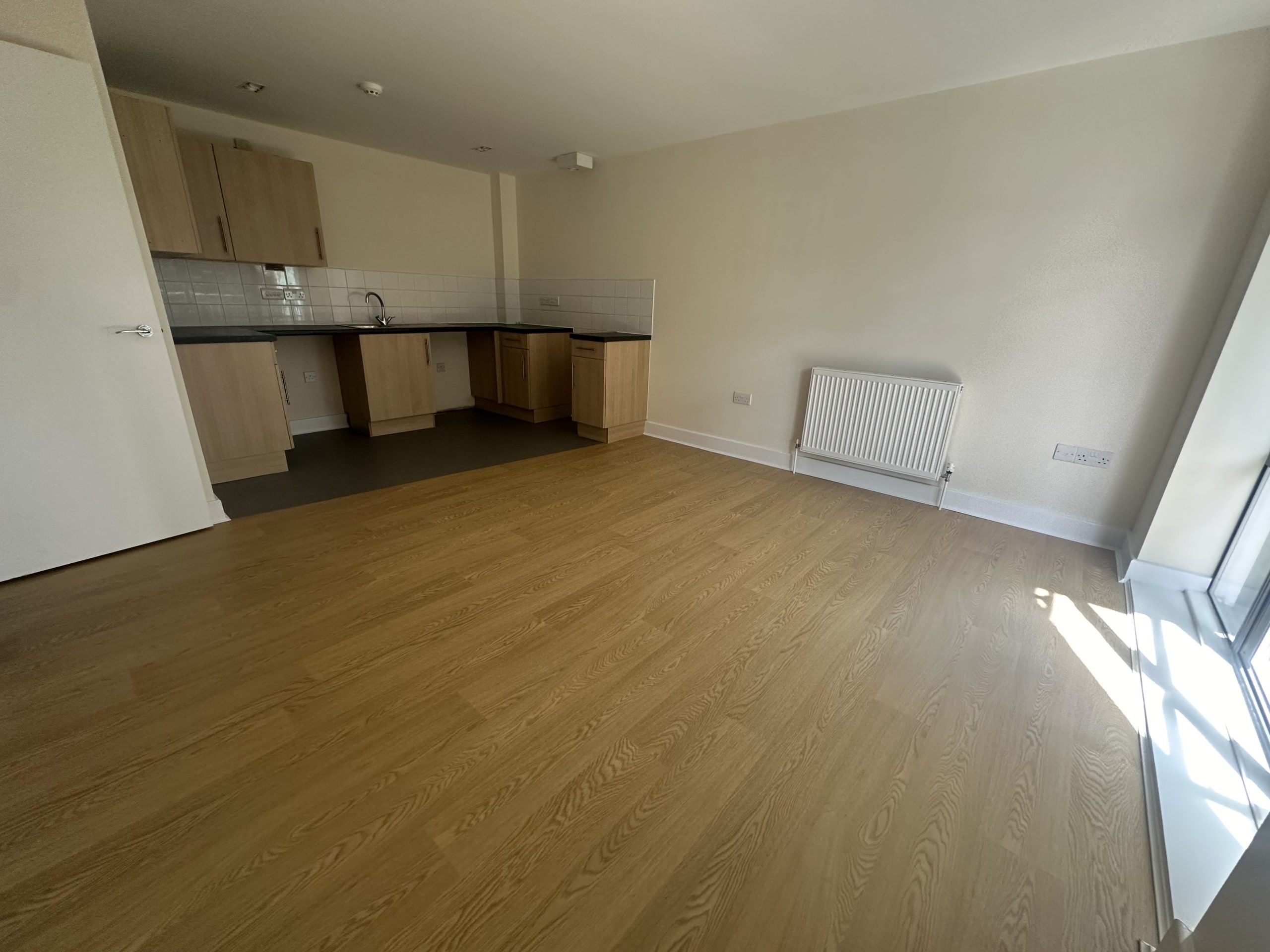 Flat Fairmile Road in Christchurch
