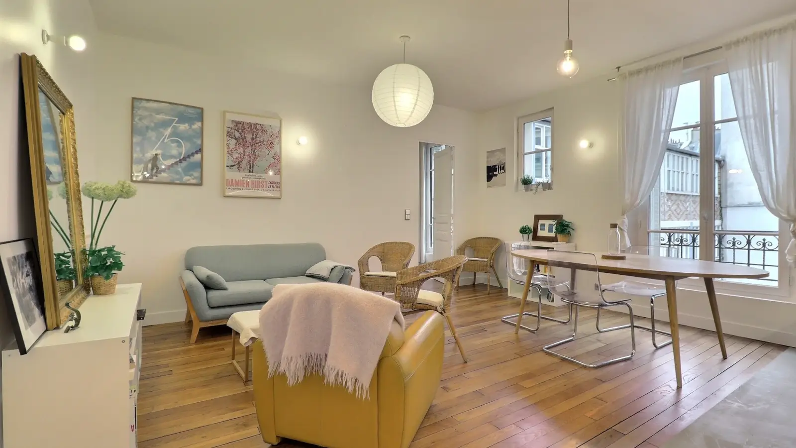 Flat Rue Froment in Paris