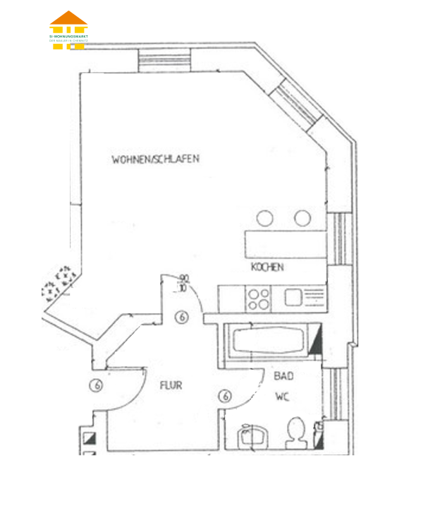Wohnung Ludwigstraße in Chemnitz
