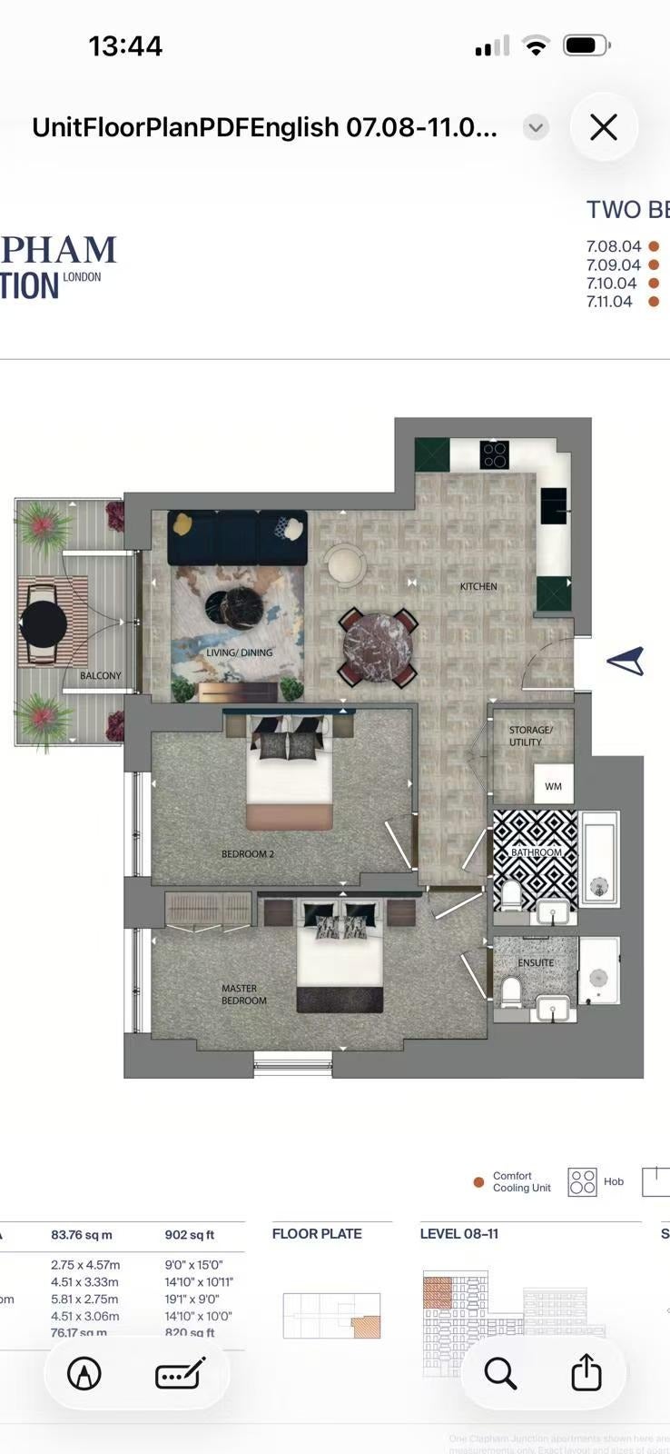 Flat Danvers Avenue in Greater London