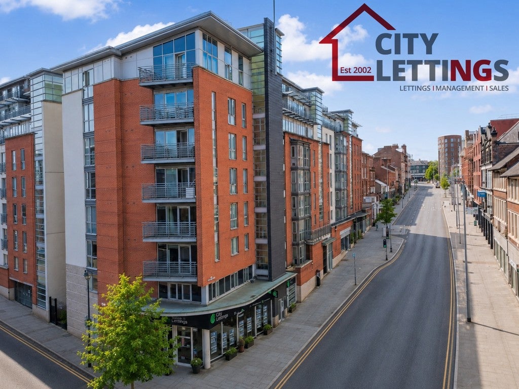 Flat Derby Road in Nottingham