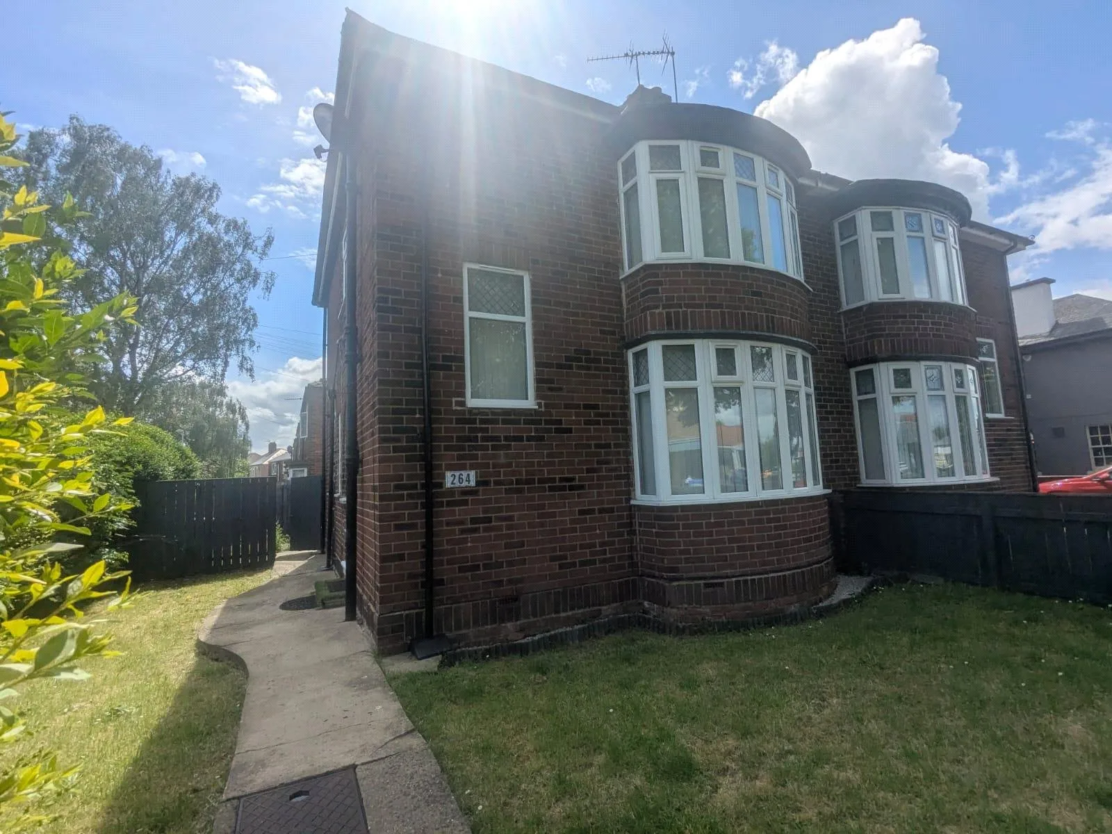 Flat Yarm Road in Darlington