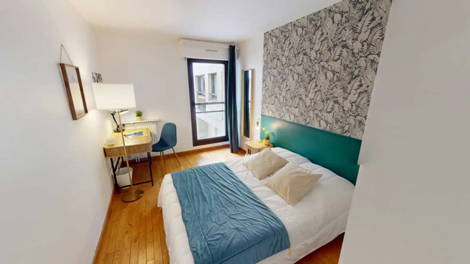 Chambre Avenue de l'Europe à Levallois-Perret