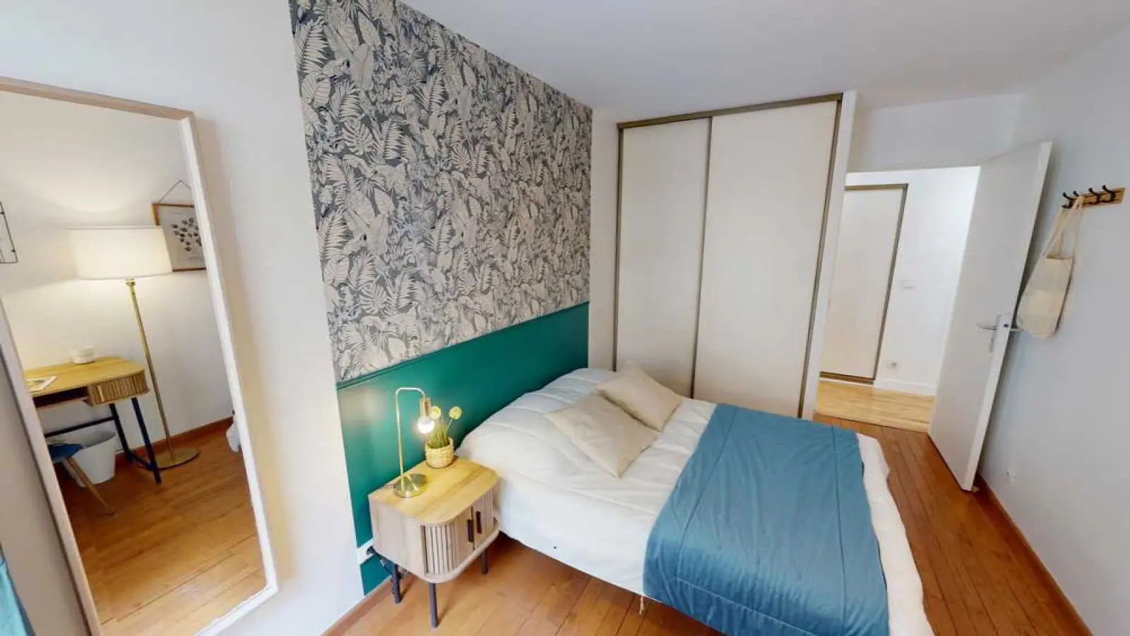 Chambre Avenue de l'Europe à Levallois-Perret